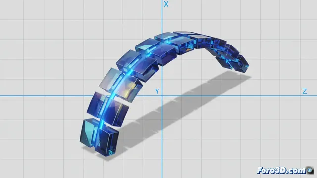 Limitar el eje de flexión de una malla en un motor gráfico