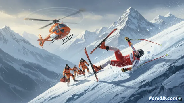 Lindsey Vonn sufre una lesión grave antes de los Juegos Olímpicos de Invierno