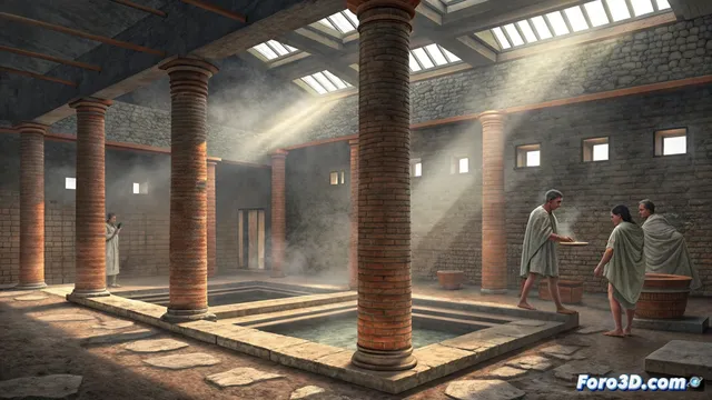 Los baños samnitas de Pompeya antes de la conquista romana