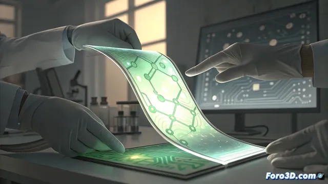 Los científicos buscan fabricar pantallas oled flexibles y elásticas