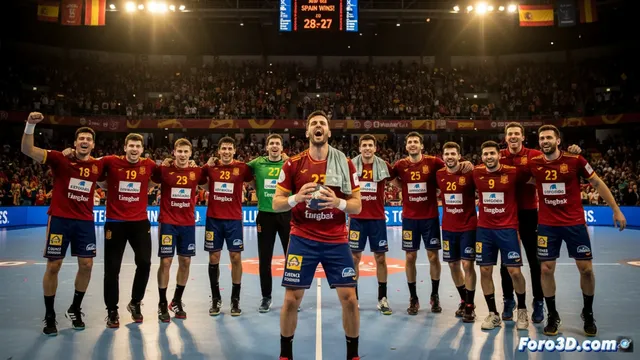 La selección española de balonmano accede a la ronda principal del europeo