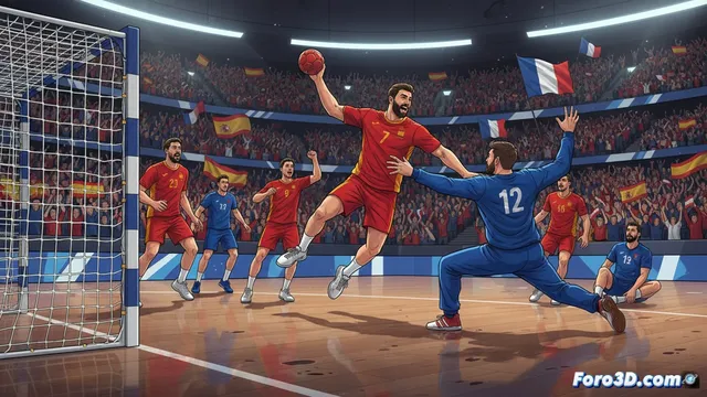 Los hispanos superan a Francia y avanzan en el mundial de balonmano