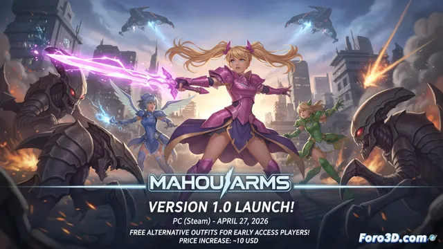 Mahou Arms sale de acceso anticipado y llega a su versión completa