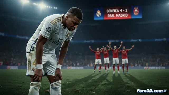 Mbappé critica la actitud del Real Madrid tras caer eliminado por el Benfica