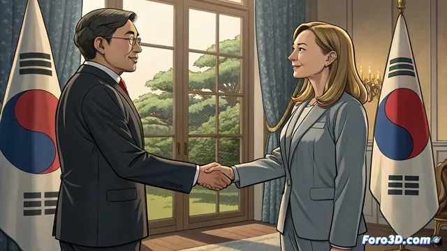 Meloni y Lee dialogan en Seúl para reforzar cooperación y abordar desafíos globales