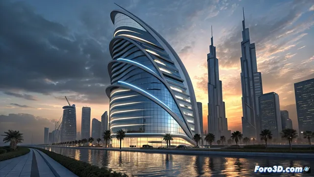 Mercedes-Benz proyecta edificios de lujo en Dubai inspirados en sus coches