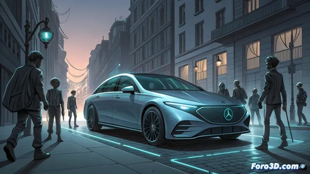 Mercedes actualiza su berlina eléctrica EQS con mejoras técnicas y diseño renovado