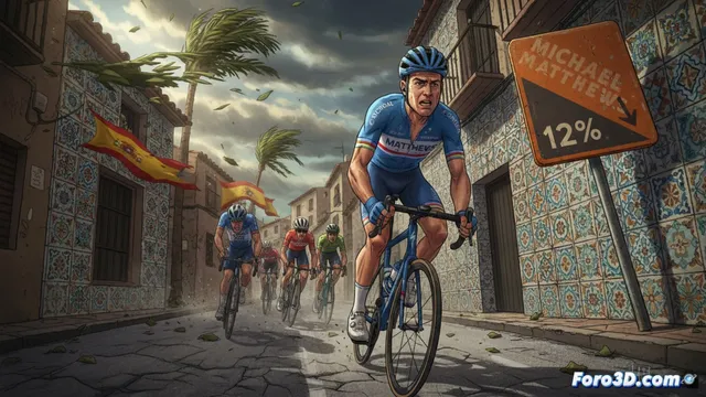 Michael Matthews gana la Ruta de la Cerámica en un final explosivo