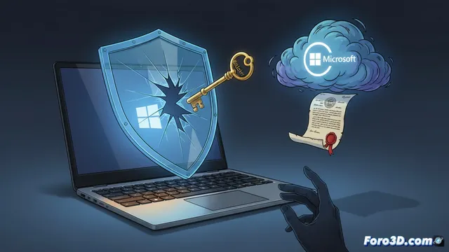 Windows 11 vincula tu cuenta Microsoft y guarda la clave de BitLocker