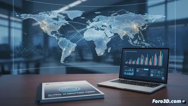 Microsoft examina cómo se propaga la inteligencia artificial en el planeta