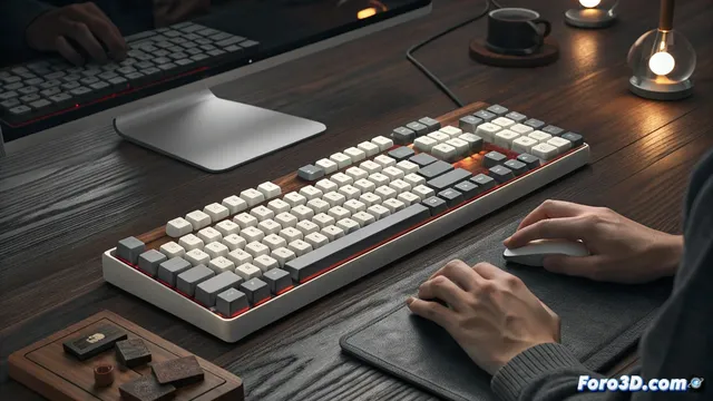 Naya Connect: un teclado mecánico modular que puedes reconfigurar