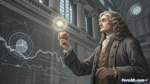 Newton aplica sus leyes físicas para estabilizar los mercados financieros