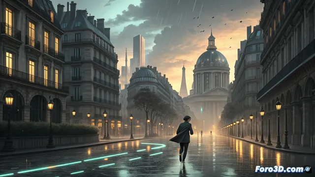 Noid reinventa París con efectos visuales para Chien 51