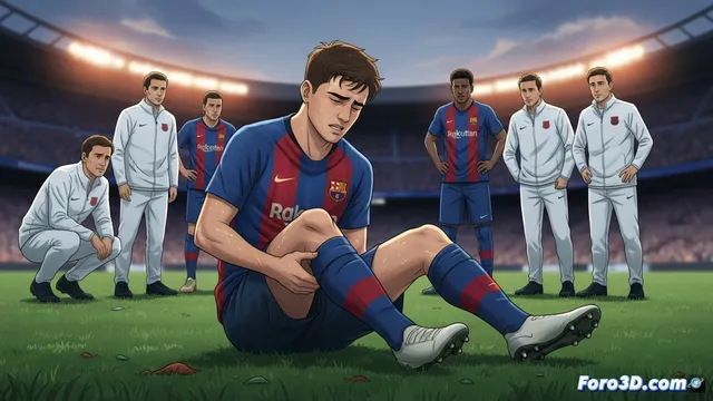 Pedri se lesiona y estará un mes de baja