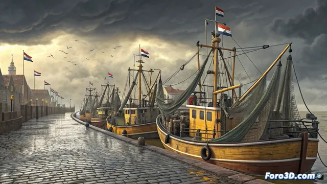 Pescadores de Países Bajos protestan por normas de sostenibilidad