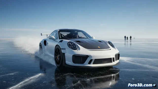Porsche adapta un 911 GT3 RS para conducir sobre hielo