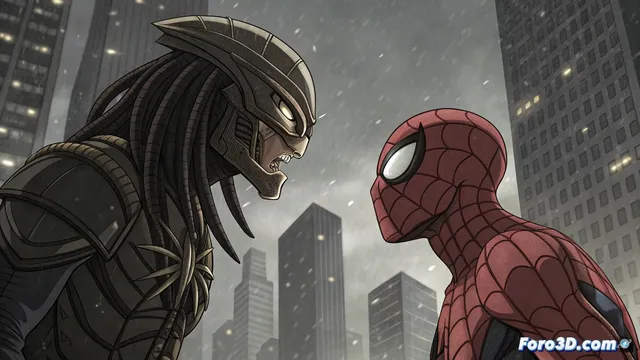 Predator versus Spider-Man: un crossover que prueba al héroe