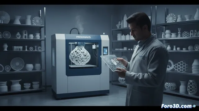 Prodways y Lodestar3D unen fuerzas para impulsar la impresión 3D cerámica en India