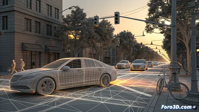 Reconstruir accidentes con vehículos autónomos requiere modelar el entorno en 3d