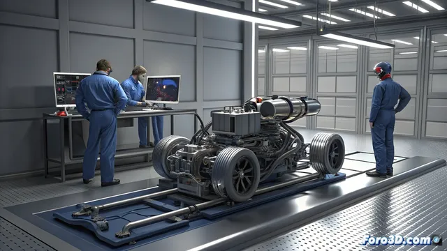 Red Bull y Ford desarrollan el motor de combustión para 2026