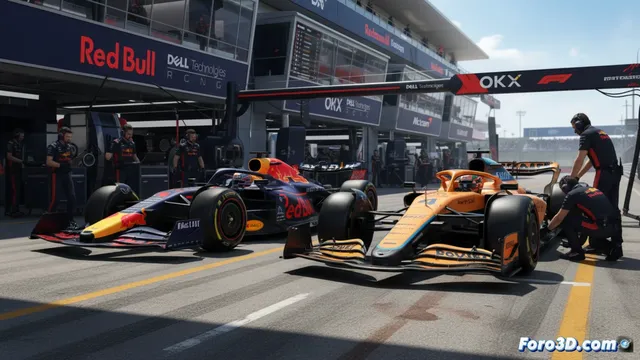 Red Bull y McLaren exhiben sus nuevos monoplazas en los test de Barcelona
