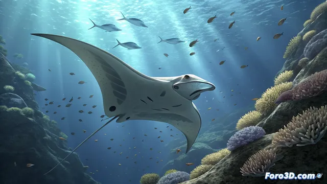 Robots submarinos imitan a las rayas para explorar el mar