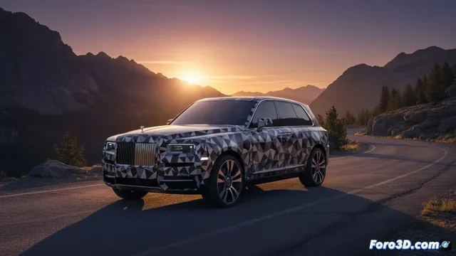 Rolls-Royce prueba en carretera su segundo modelo eléctrico, un gran SUV