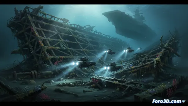 Rusia estudia el dique hundido PD-50 con un modelo 3D