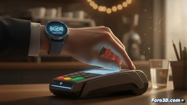 Samsung Galaxy Watch ahora permite pagar con nfc