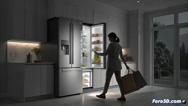 Samsung añade control por voz para abrir la puerta en sus frigoríficos Family Hub