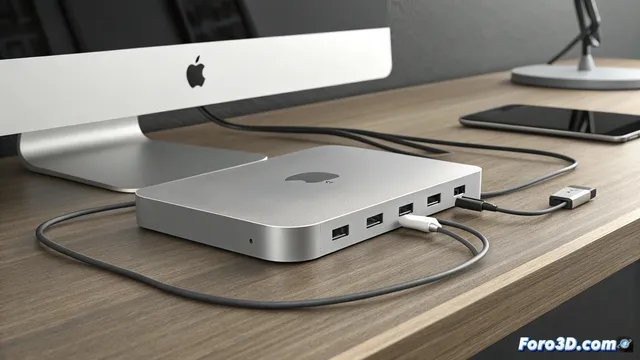 Satechi presenta un dock Thunderbolt 5 para Mac mini
