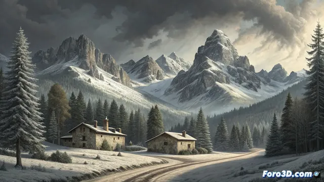 Un frente frío provoca nevadas y ambiente invernal en Segovia