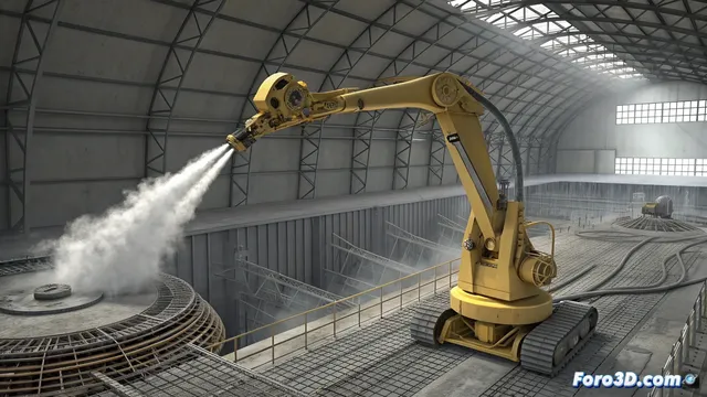 Shimizu Corporation desarrolla un sistema de impresión 3D para hormigón