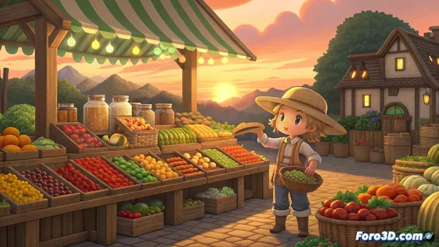 Story of seasons: grand bazaar recibe una clasificación para ps5 y xbox series