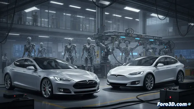 Tesla detiene la fabricación de sus modelos S y X para enfocarse en robots