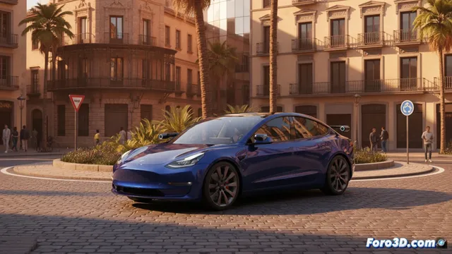 Tesla prueba su sistema de conducción autónoma en España