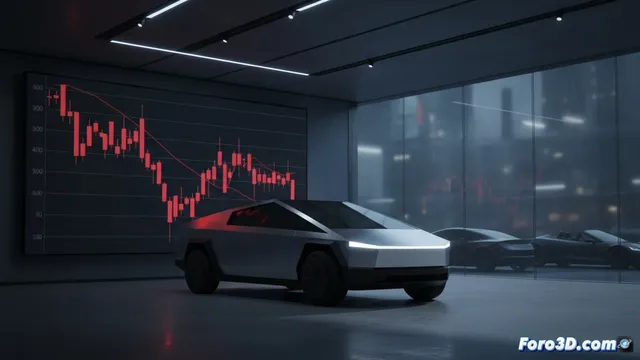 Tesla reporta un descenso del 46% en sus ganancias netas para 2025