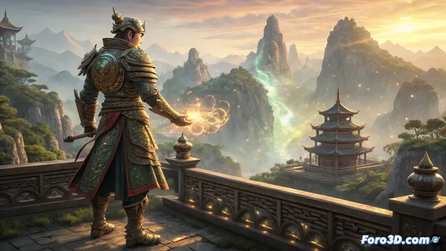 Papergames construye The Perceiver con Unreal Engine 5 en un mundo de fantasía china