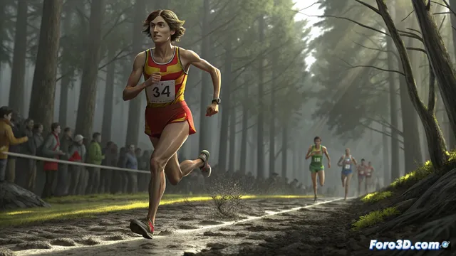 Thierry Ndikumwenayo y María Forero brillan en el mundial de cross de Tallahassee