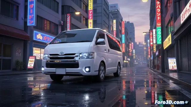 Toyota renueva la Hiace para el mercado japonés con cambios estéticos y tecnológicos