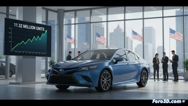 Toyota bate su récord de ventas globales en 2025 y lidera el sector