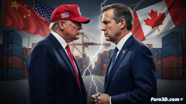 Trump amenaza a Canadá con aranceles del 100% si comercia con China