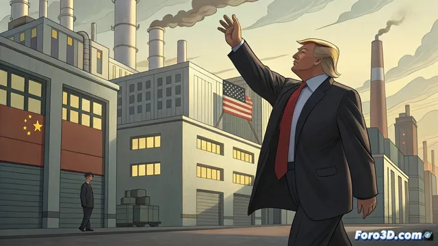 Trump invita a empresas chinas a producir en eeuu con una condicion