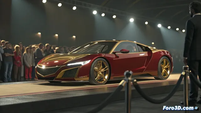 Un Acura NSX de Los Vengadores se subasta para apoyar a niños