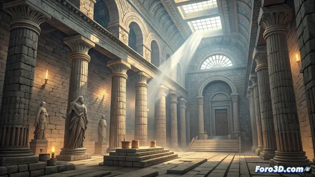 Naranbaatar Ganbold comparte ochenta activos modulares para templos en Blender