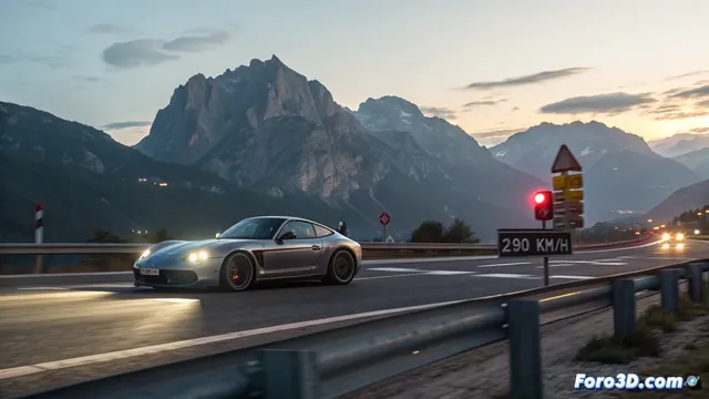 Un conductor alemán recibe la multa más alta por velocidad en suiza