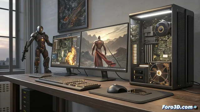 Evaluar una configuración con RTX 5060 Ti y Ryzen 7 5800X para modelar en 3D