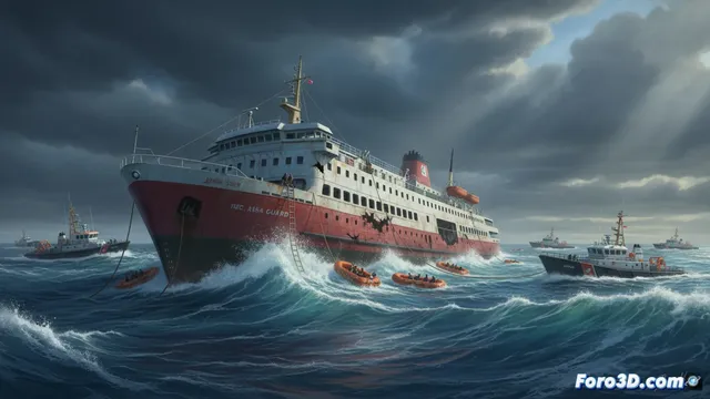 Un ferry se hunde en Filipinas y rescatan a cientos de pasajeros