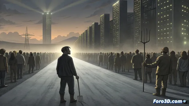 La marcha de la sal hacia el océano de datos: un guion distópico