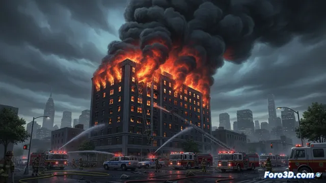 Un incendio en un edificio de Nueva York deja un fallecido y catorce heridos